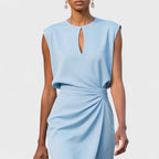 Kathy | Elegant getailleerde jurk bruiloft chic