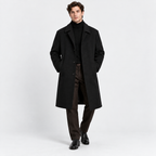 Men’s Slim Fit Mid-Length Trench Coat