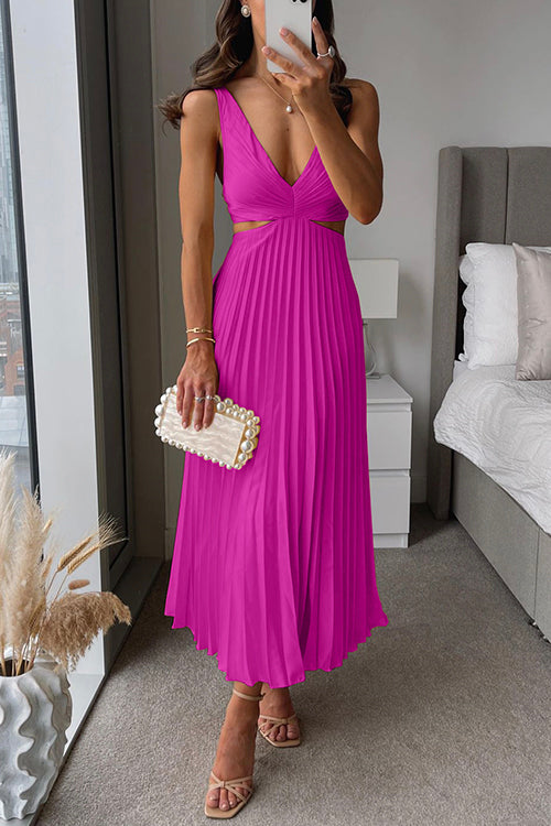 Evangeline | Vloeiende maxi jurk feminin elegant bruiloft