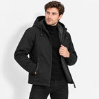 Men’s Fleece Hooded Zip-Up Jacket