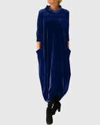 Eva | zachte losse midi jurk comfortabel