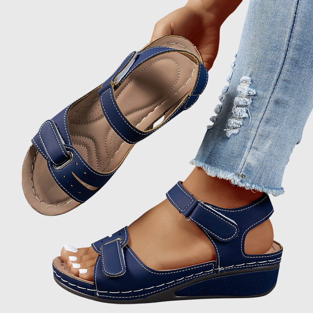 Crystal | Comfortabel verstelbare sandalen dames zomerschoenen