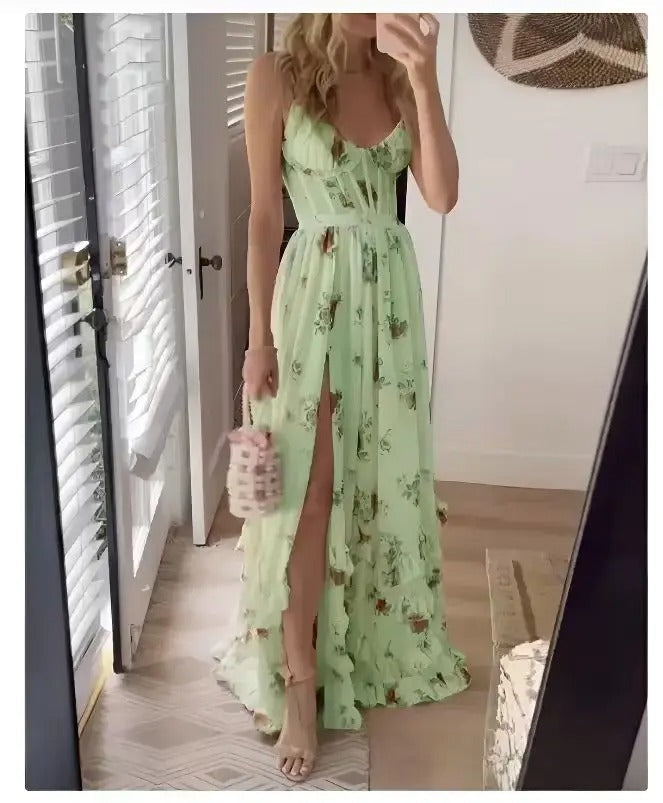 Matilda | Romantische bloemen jurk elegant bruiloft