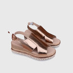 Veronica | Stijlvol espadrille sandalen dames plateau schoenen