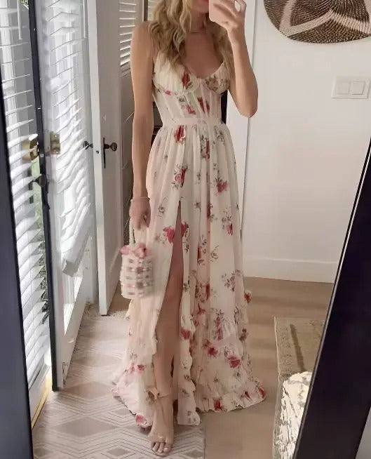 Matilda | Romantische bloemen jurk elegant bruiloft