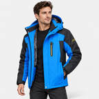 Men’s Heavyweight Fleece-Lined Hooded Winter Jacket