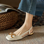 Jazmynnia | Elegant slingback flats dames instapschoenen