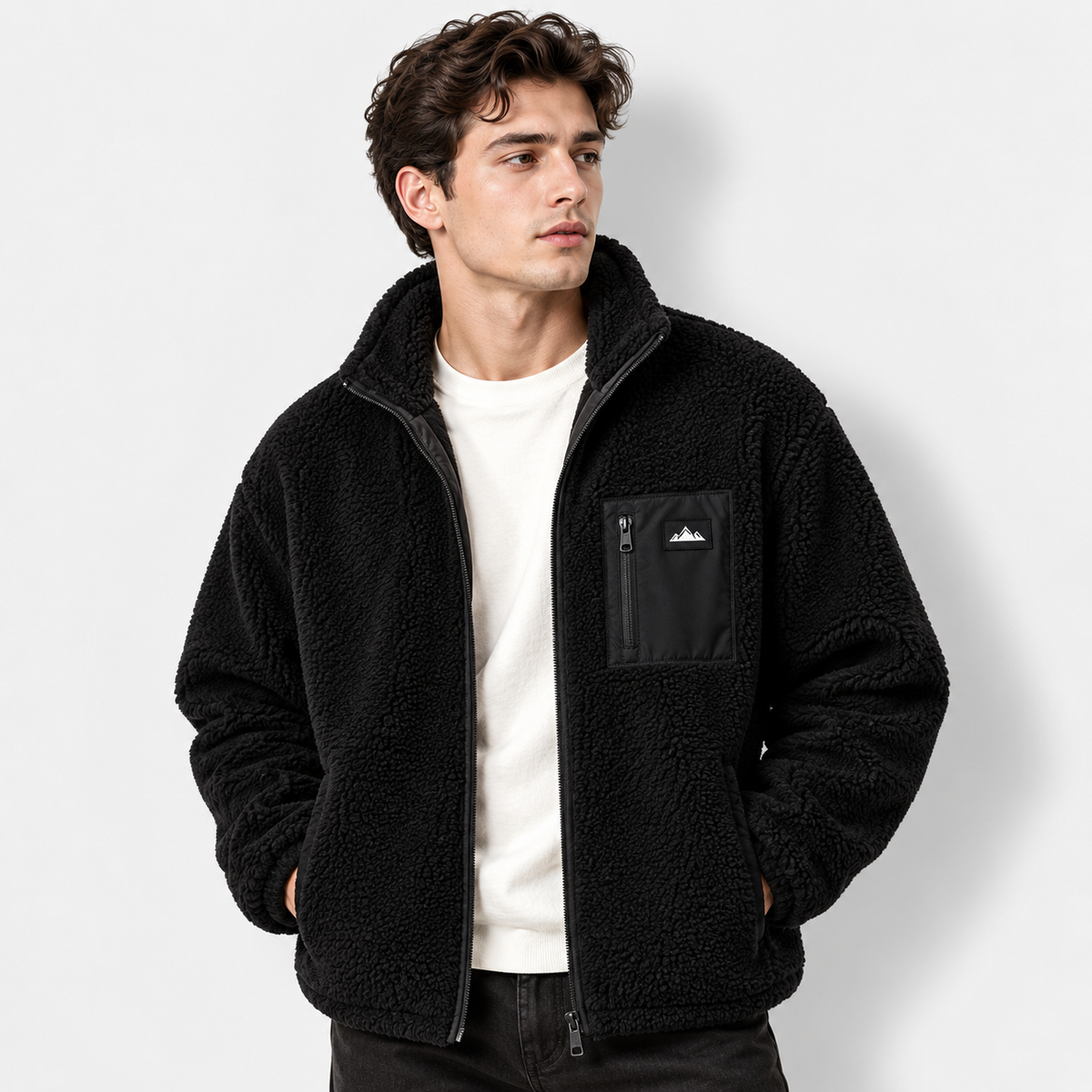 Men’s Warm Puffer Jacket Coat