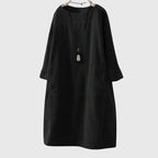Grace | zachte losvallende midi jurk casual