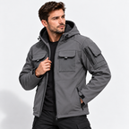 Men’s Hooded Softshell Outdoor Jacket