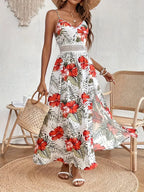 Colette | Bloemen midi jurk zomers elegant casual