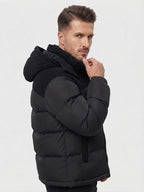 Men’s Warm Hooded Winter Jacket – Thickened Windproof Casual Outerwear