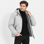 Men’s Fleece Hooded Zip-Up Jacket