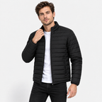 Men’s Lightweight Stand Collar Knitted Jacket