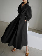 Eden | Elegante losse maxi jurk casual chic avond