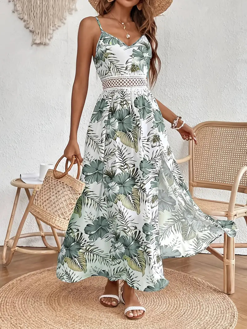 Colette | Bloemen midi jurk zomers elegant casual