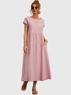 Giselle | luchtige casual midi jurk zomer