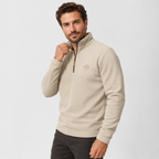 Men’s Fleece Half-Zip Pullover – Warm Stand Collar Outdoor Sweatshirt