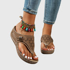 Livia | Stijlvol comfort sandalen dames instappers zomer
