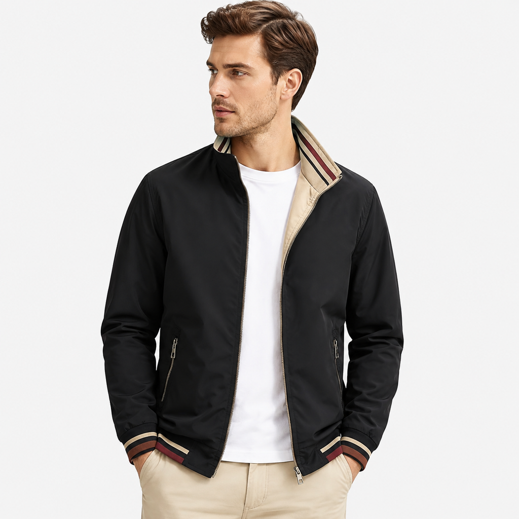 Men’s Reversible Jacket – Casual & Versatile for Autumn and Winter