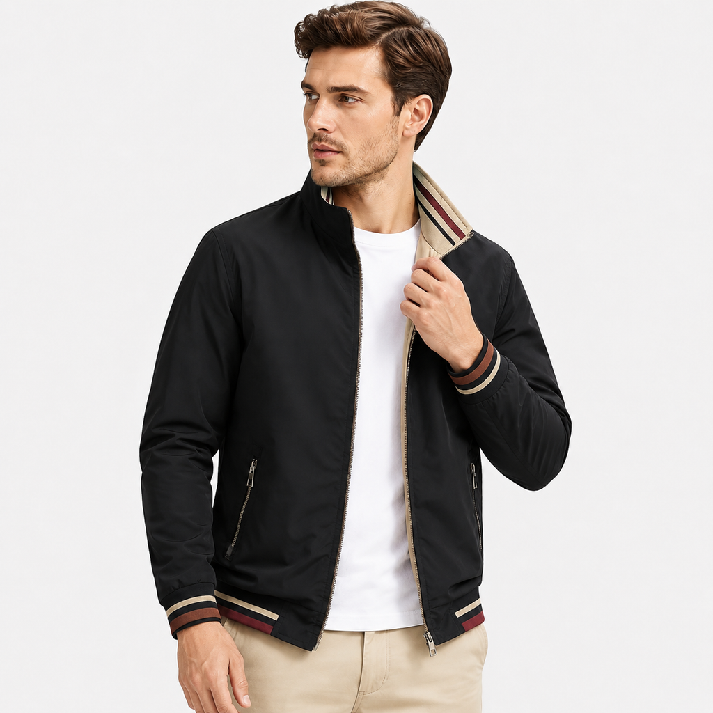 Men’s Reversible Jacket – Casual & Versatile for Autumn and Winter