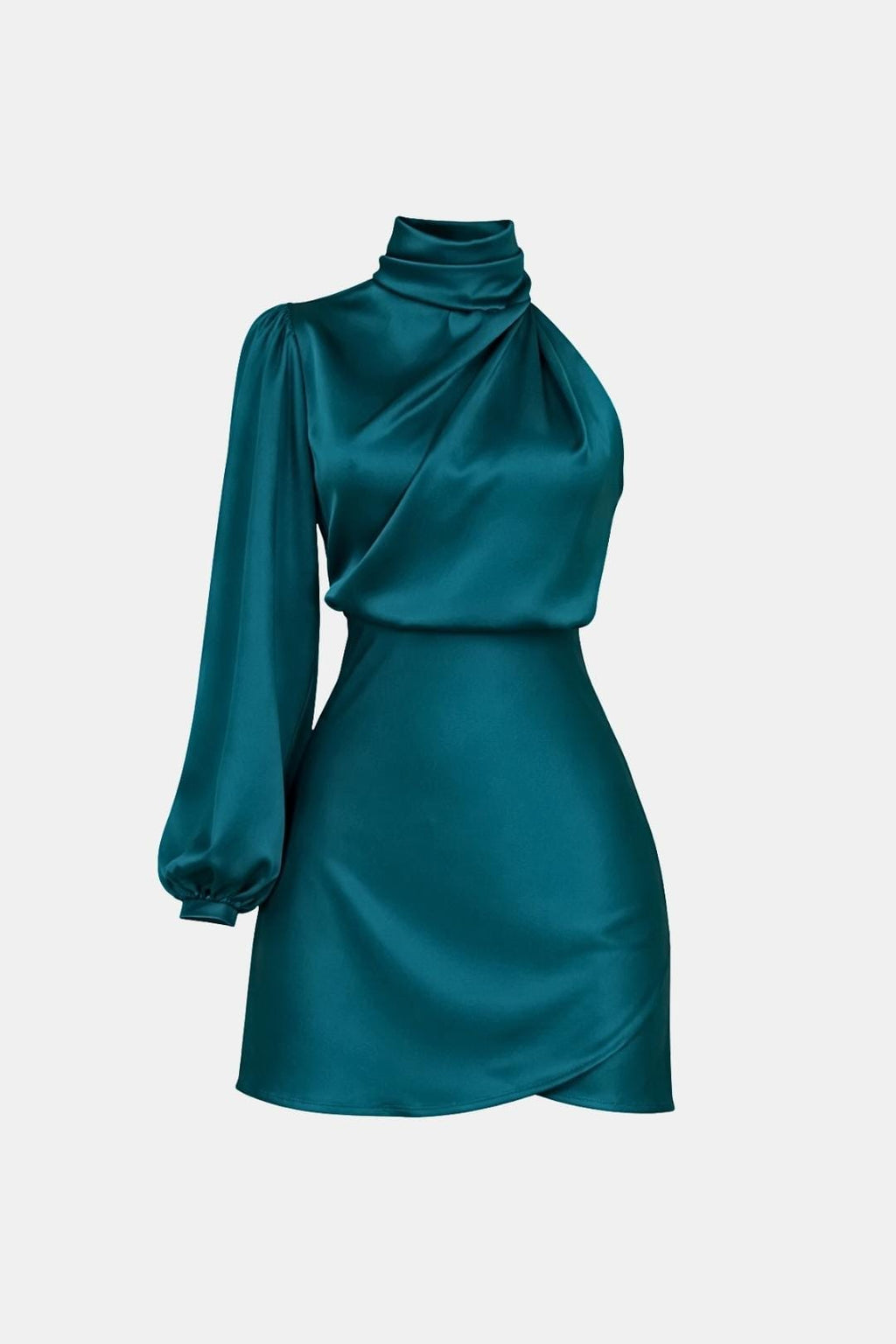 Adalee | Elegante mini-jurk met één schouder, feestelijke outfit