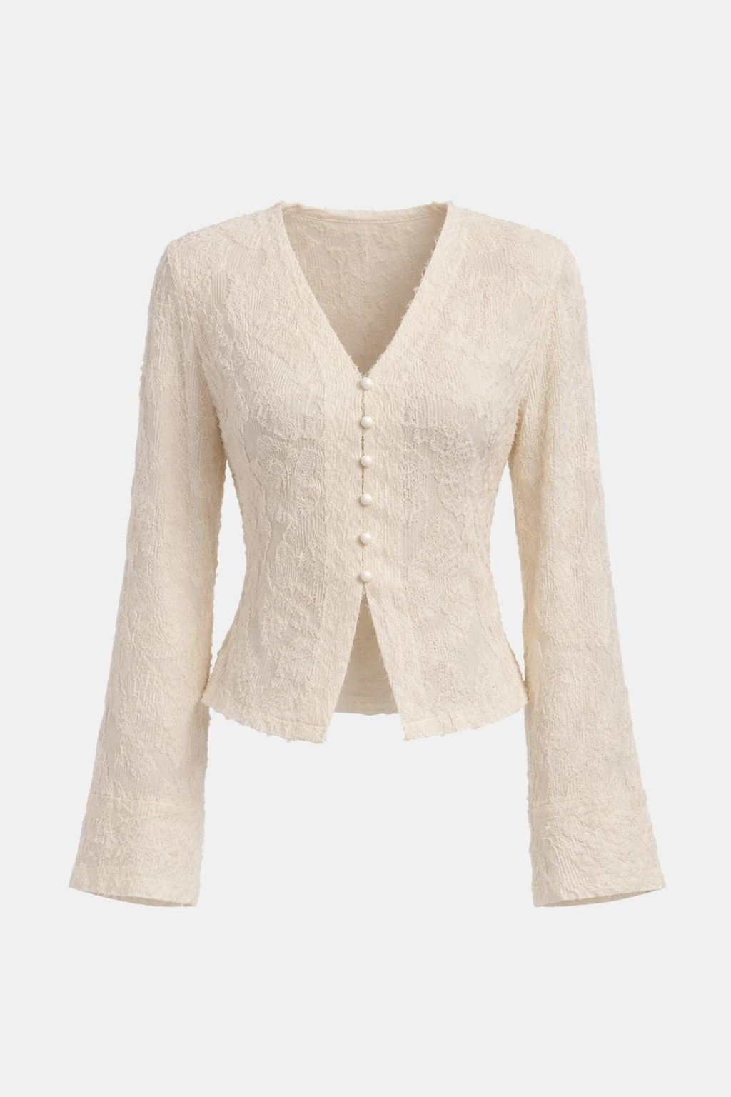 Bernice | Zacht Blouse Dames Top Kant Elegant