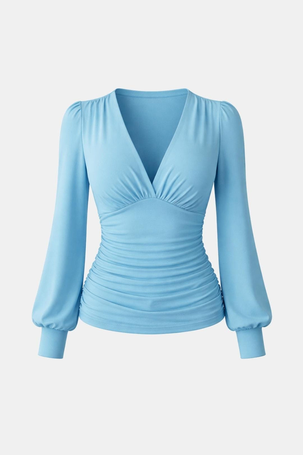 Betsy | Chic blouse dames top geplooid getailleerd