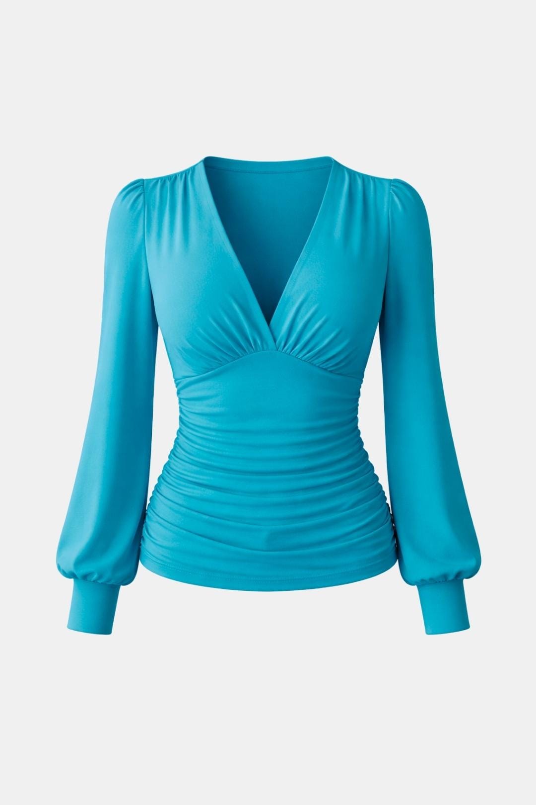 Betsy | Chic blouse dames top geplooid getailleerd
