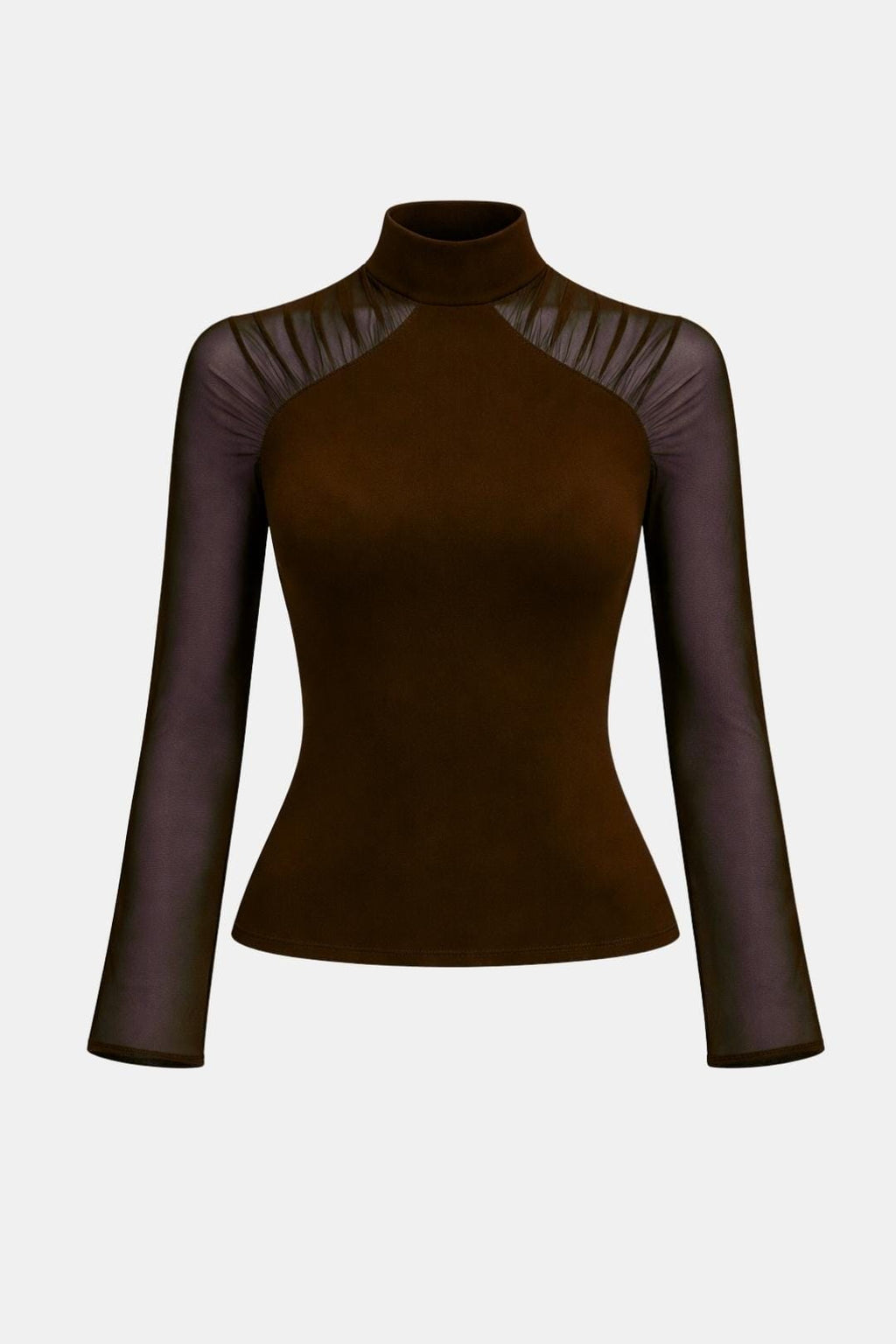 Caliana | Stijlvol Col Top Dames Mesh Avond