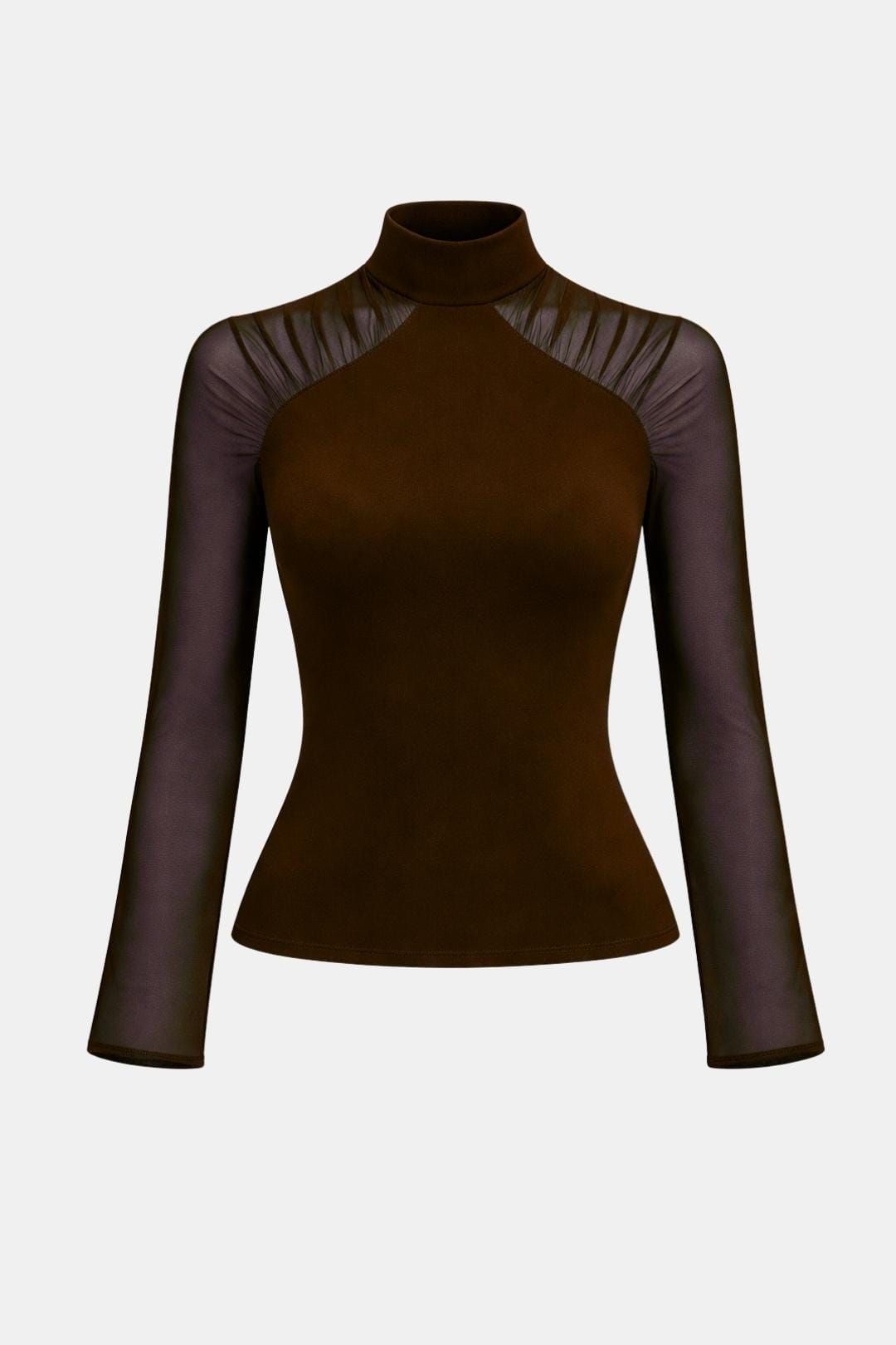 Caliana | Stijlvol Col Top Dames Mesh Avond