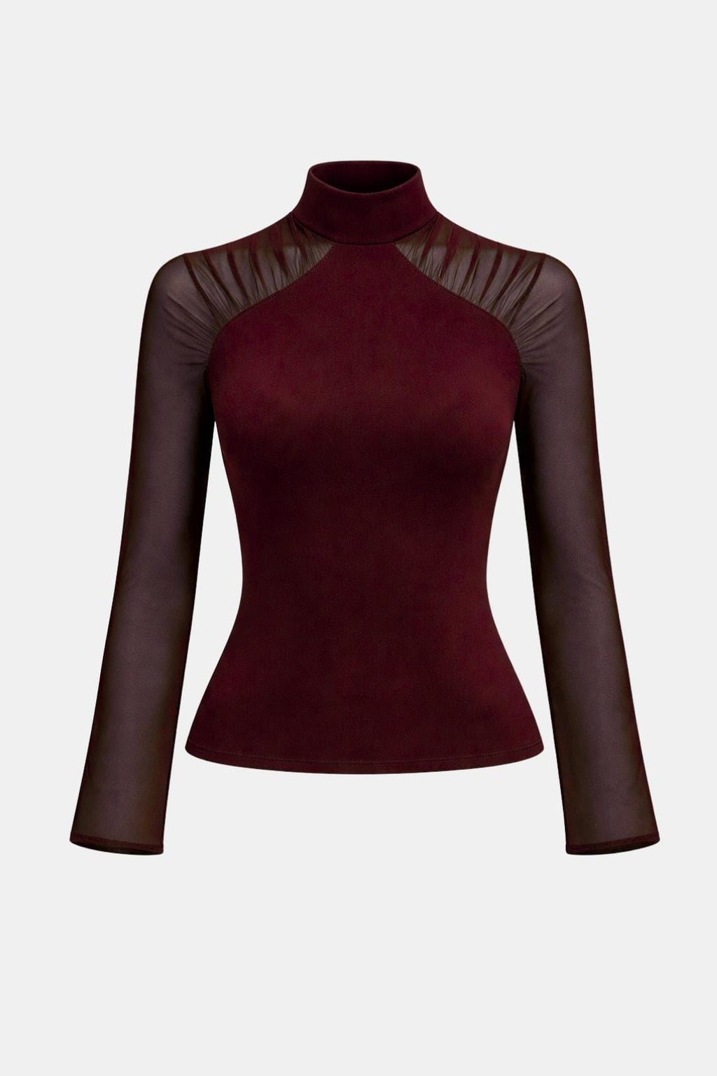 Caliana | Stijlvol Col Top Dames Mesh Avond