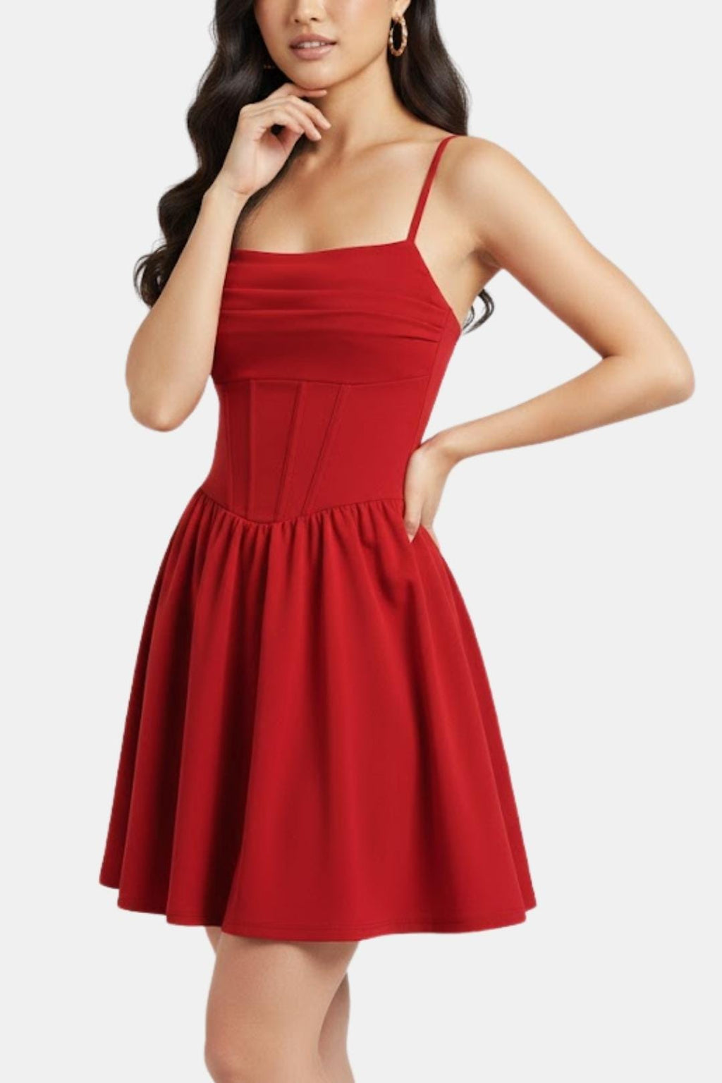 Calyra | Comfortabel Mini Jurk Flare