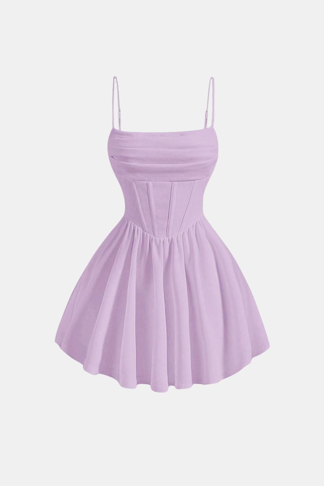 Calyra | Comfortabel Mini Jurk Flare