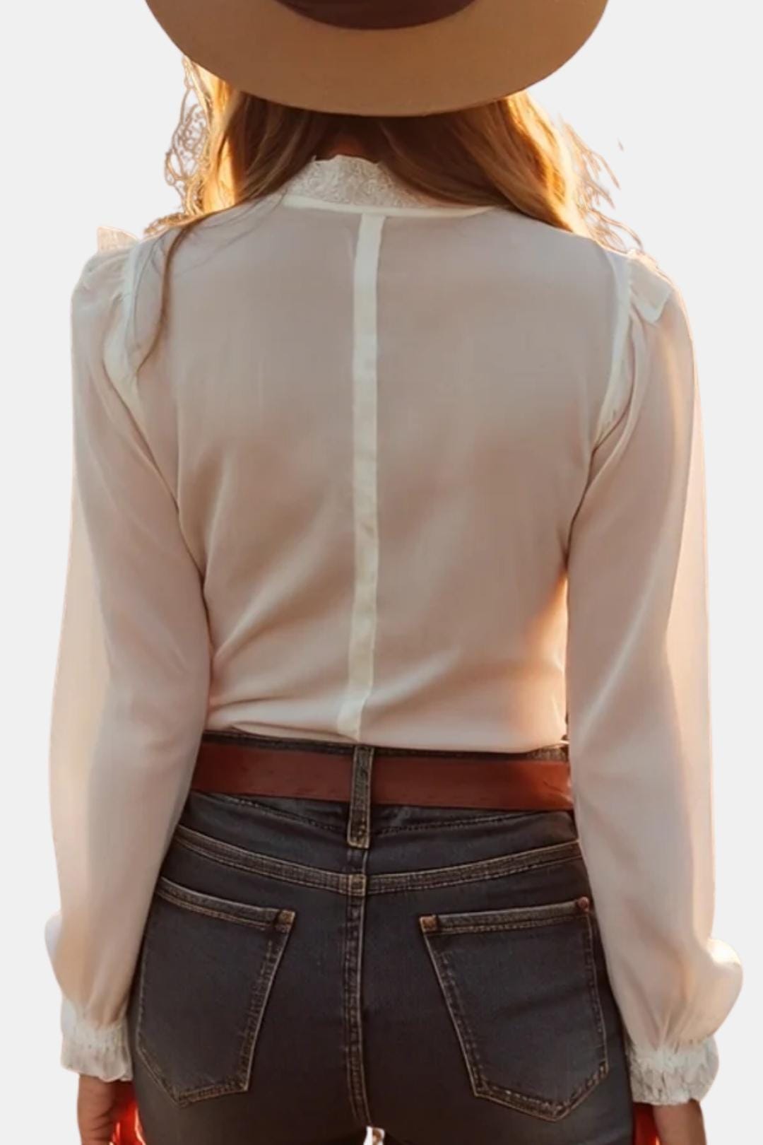 Dalia | Zacht Blouse Dames Top Romantisch