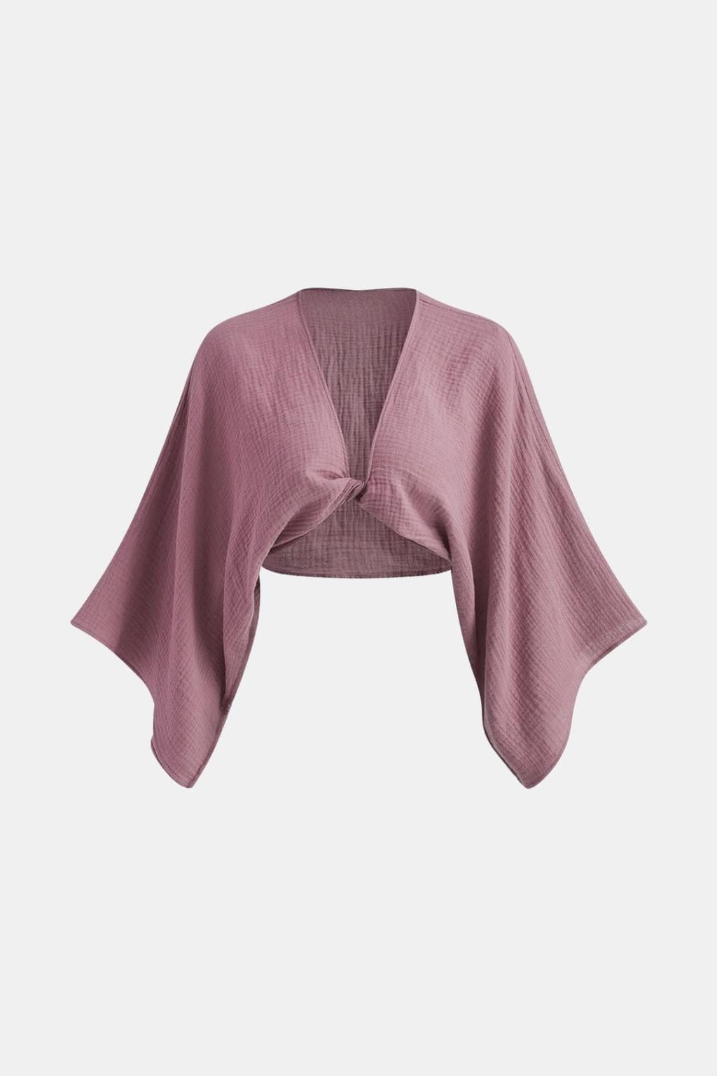 Elona| Luchtig Top Dames Cropped Wikkel
