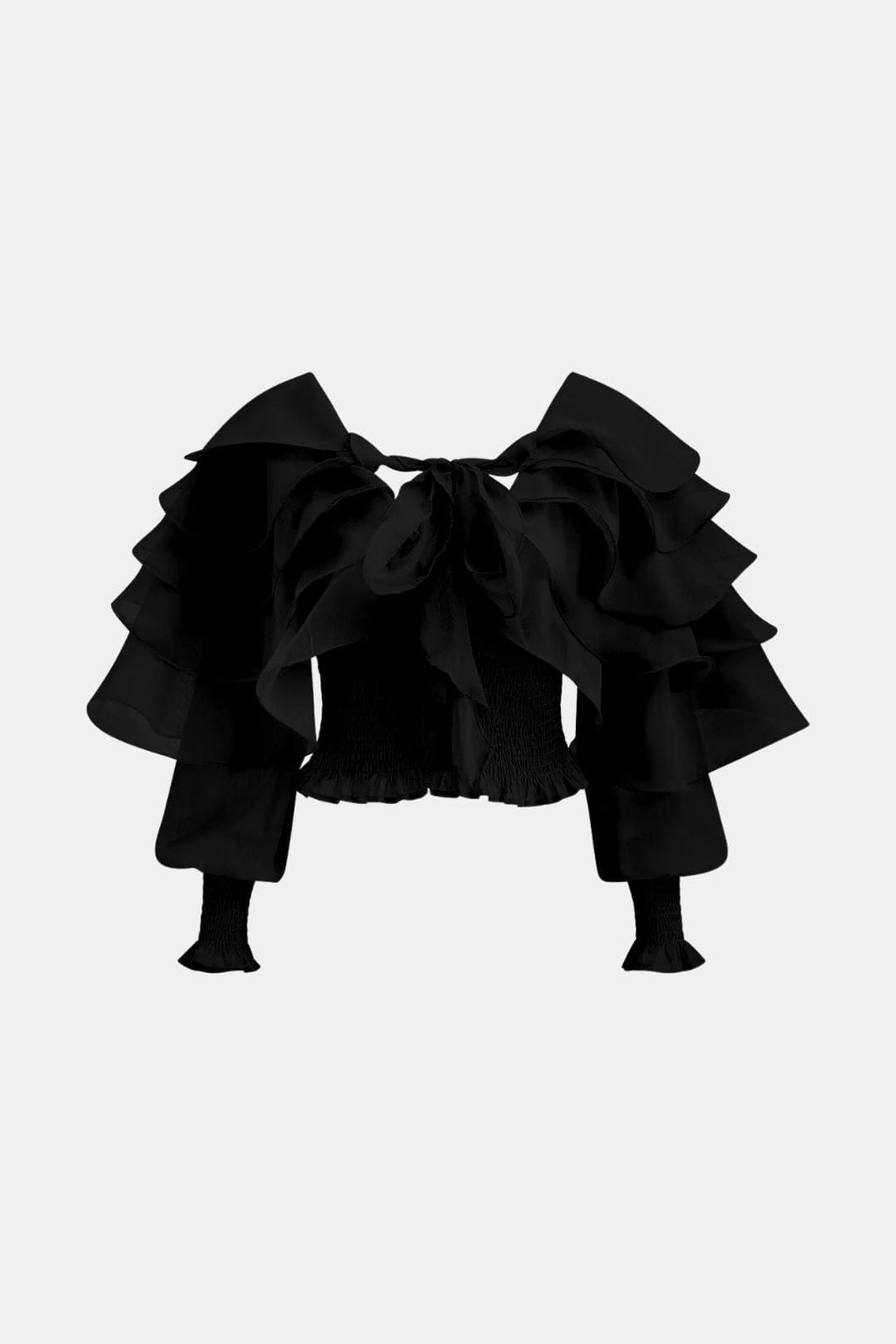 Elvessa | Elegant Ruffle blouse Dames Top Feestelijk