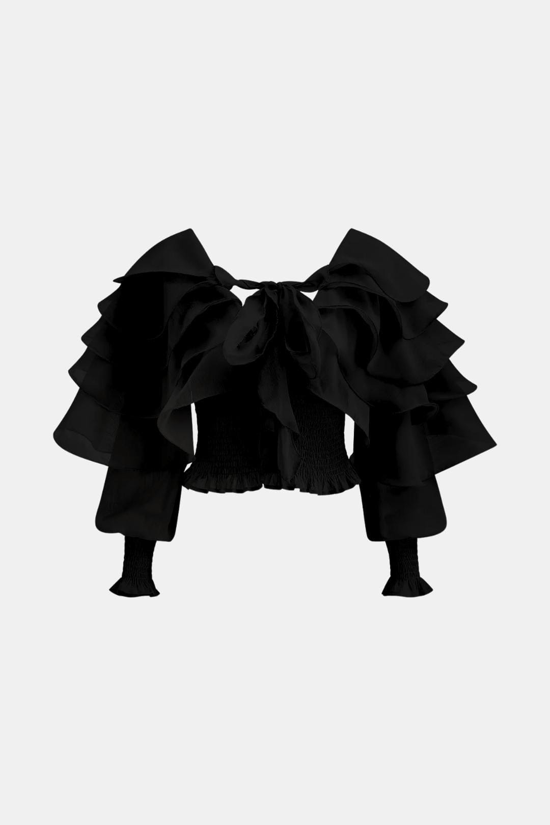 Elvessa | Elegant Ruffle blouse Dames Top Feestelijk