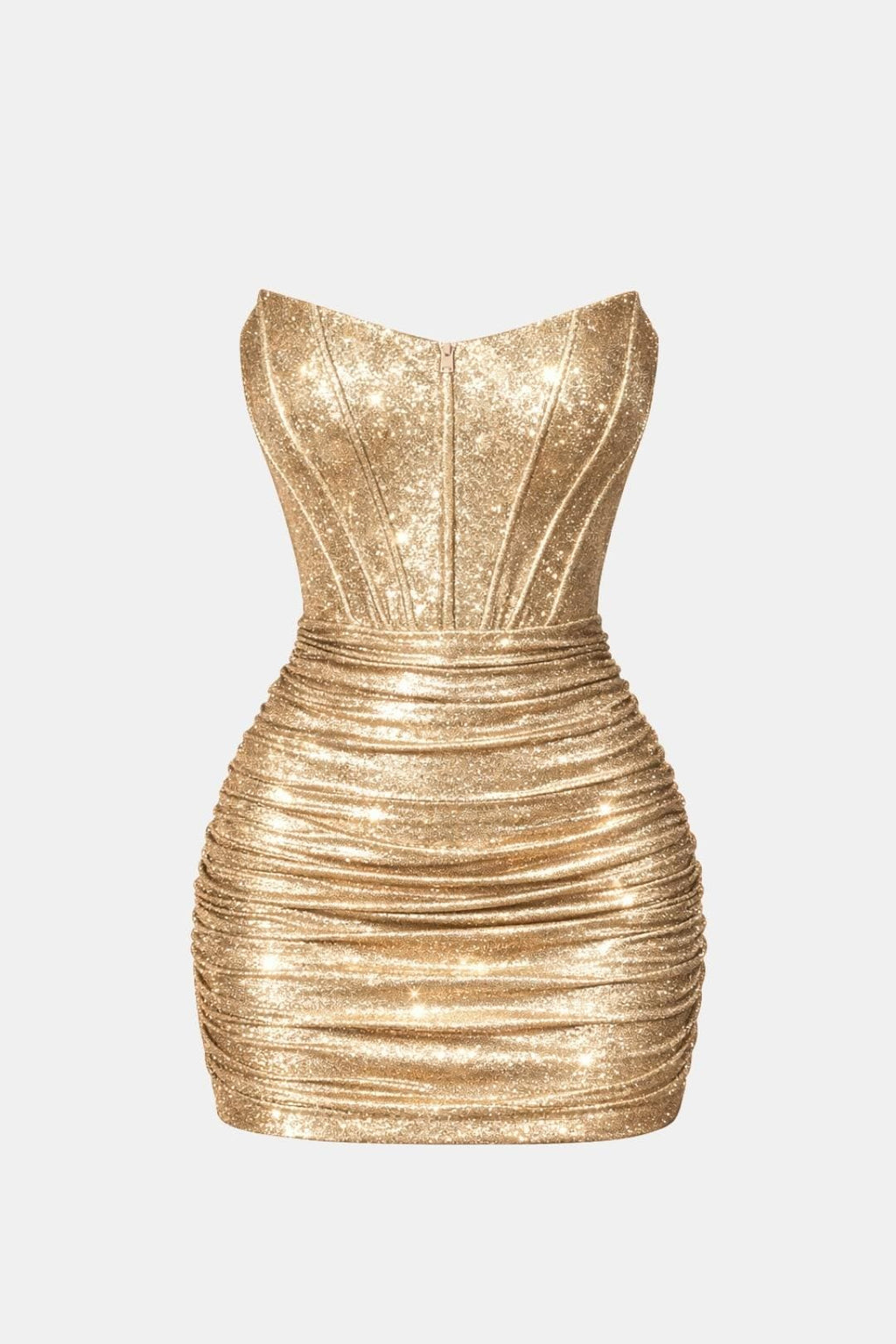 Eunice | Sexy Minicorsetjurk met Glitters Voor een Feestelijke Look