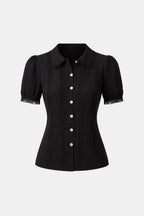 Evania | Comfortabel blouse dames top casual basic