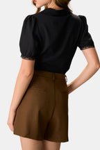 Evania | Comfortabel blouse dames top casual basic