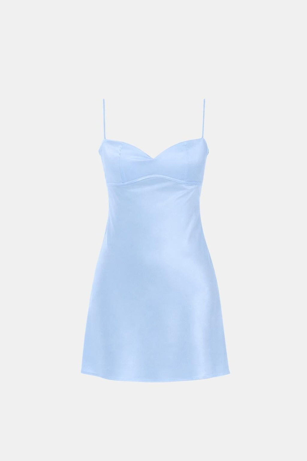 Eveline | Elegante Mini-Satijnen Jurk Met Opvallende Details