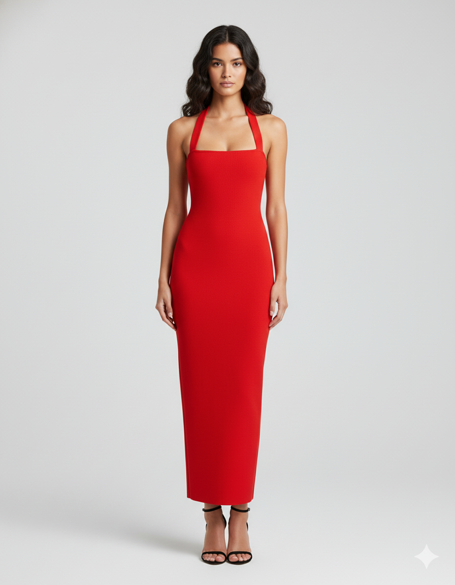 Zoe | Chic maxi jurk bodycon feestjurk