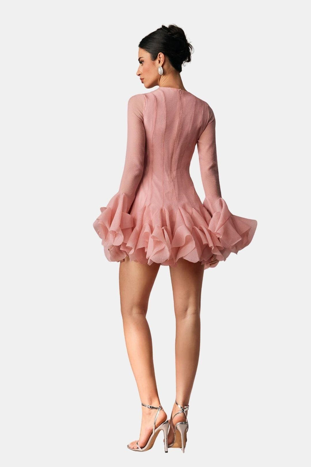 Guila | Stijlvolle Mini-Feestjurk Met Volumineus Silhouet