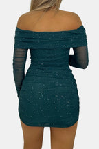 Ilene | Elegante Mini-Glitterjurk Voor Een Avondje Uit