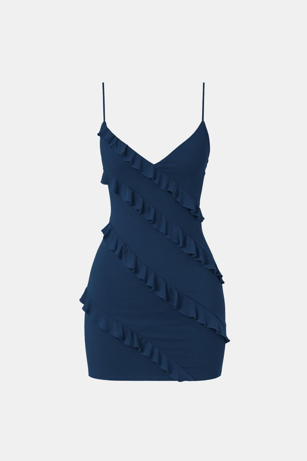 Isadora | Chique Mini-jurk Met laagjes, Casual Outfit