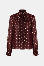 Ismera | Elegant blouse dames top print feestelijk