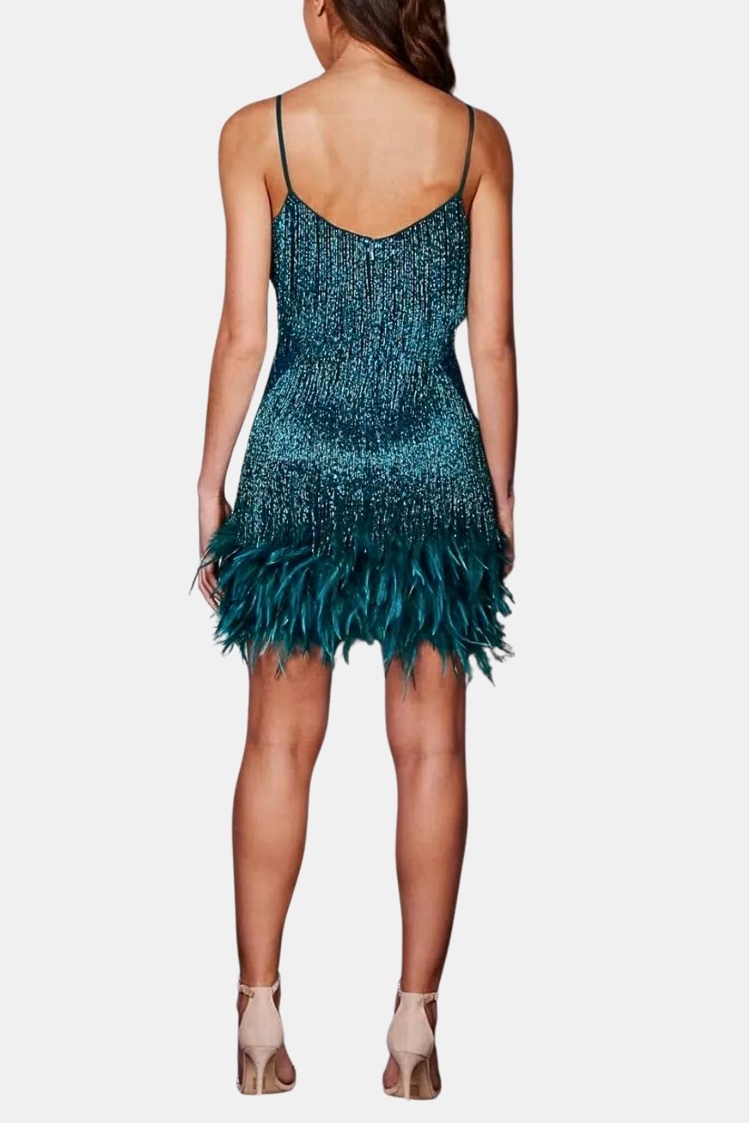 Jeena | Chic Mini Pailletten Dress Feest Outfit
