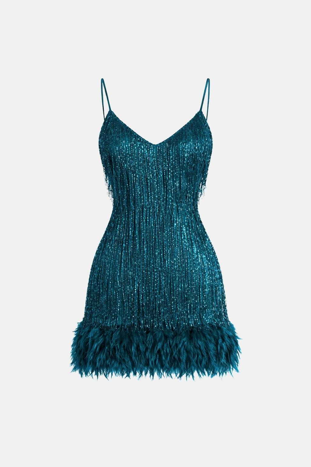 Jeena | Chic Mini Pailletten Dress Feest Outfit