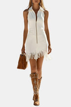Kaiya | Chique mini-jurk in westernstijl – Casual look